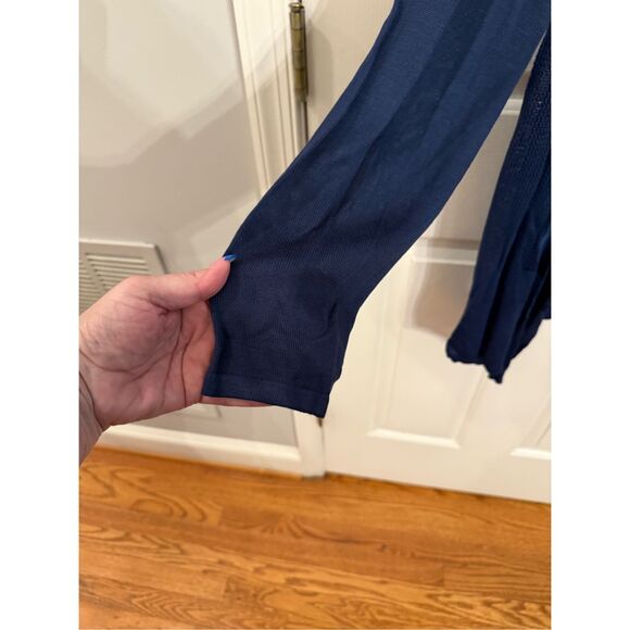 Premise Navy Open Front Waterfall Cardigan sz XXL NWT - Picture 5 of 7